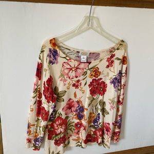 Colorful flower women’s top